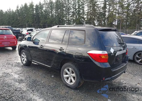 2009 Toyota Highlander from USA, damaged, VIN JTEDS41A892082129